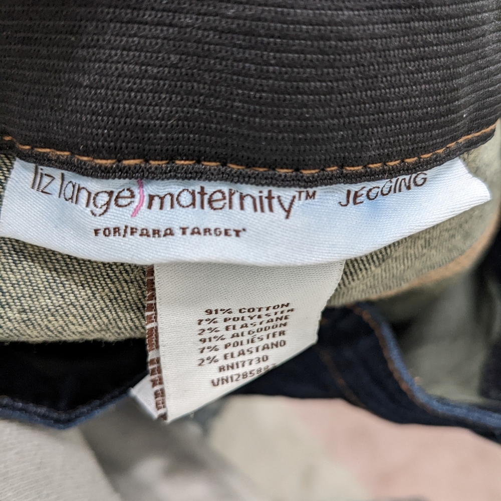 Liz Lange Target maternity jeans - Picture 4 of 7